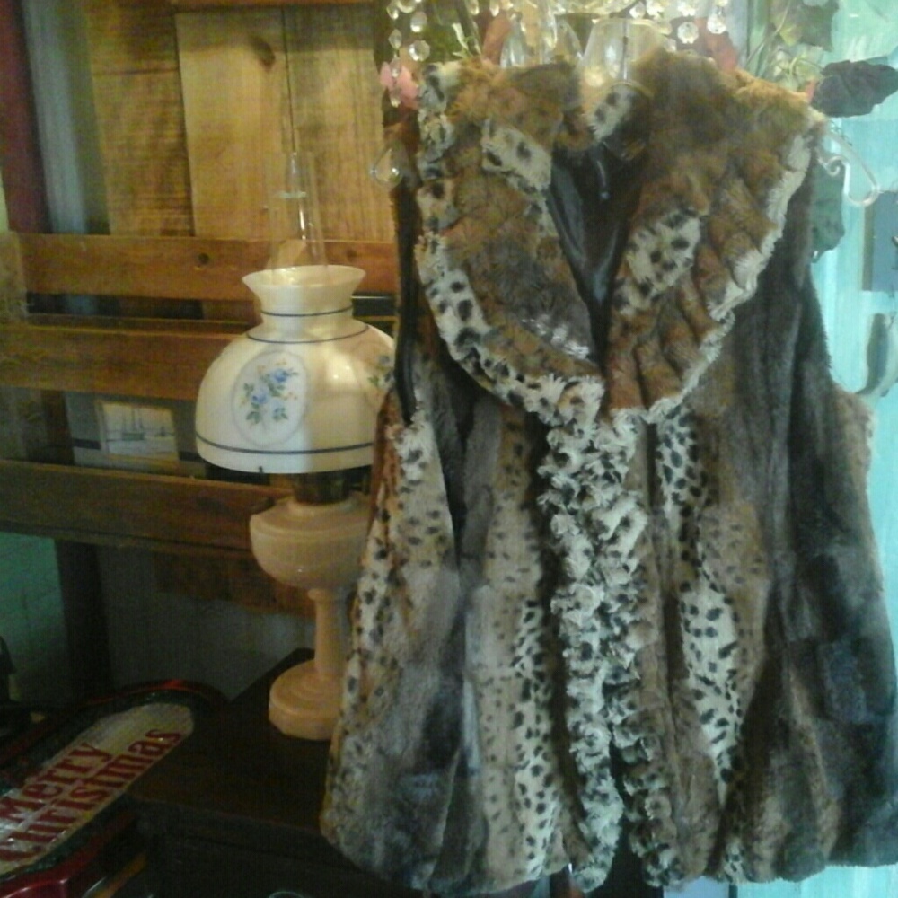 Faux fur 100%polyester